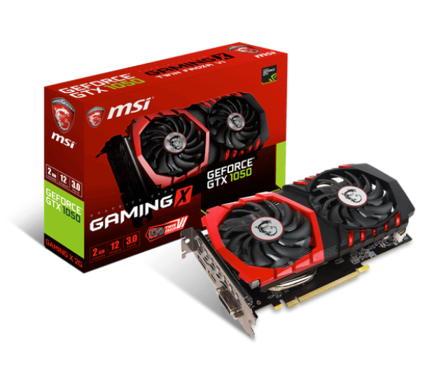 MSI GeForce GTX 1050 GAMING X 2GB GDDR5 - 331956 - zdjęcie 4
